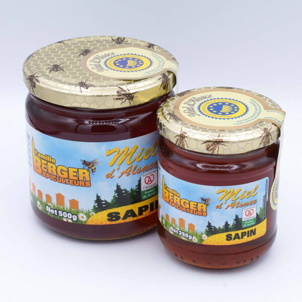 Miel de sapin IGP Alsace duo