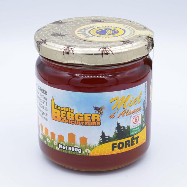 Miel de foret IGP Alsace 500gr